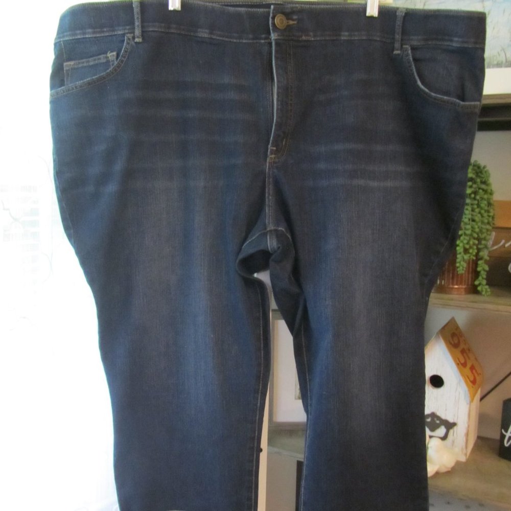 Lee Denim Crop Pants Size 28W